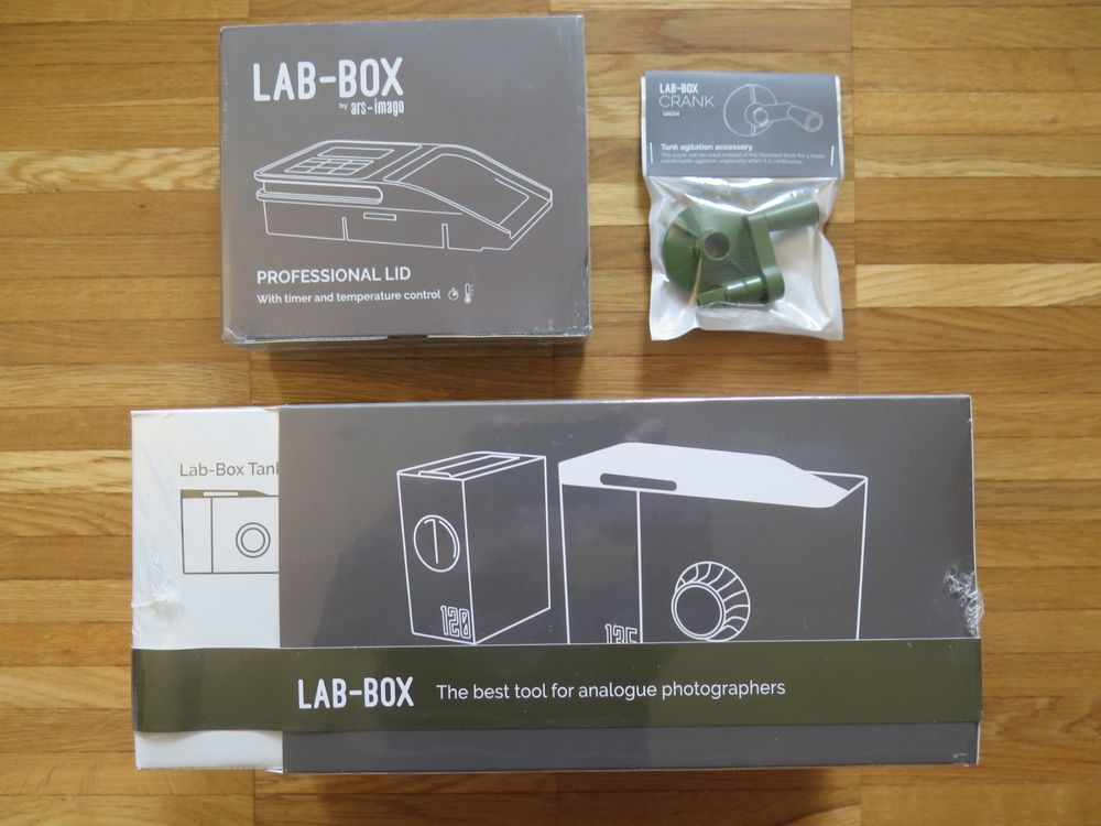 Dunkelkammer LABBOX arsimago 120 + 135 + LID + Crank Kaufen auf