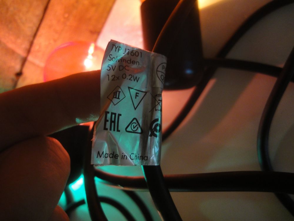 Lichterkette mit bunten Glühbirnen Kaufen auf Ricardo