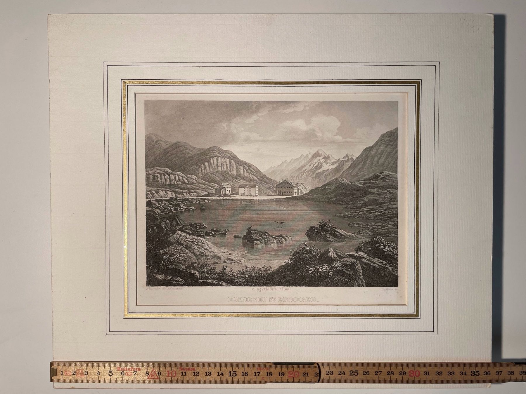 Incisioni: HOSPICE DU ST. GOTTHARD. – Usato da Luzern venduto da mainwerk