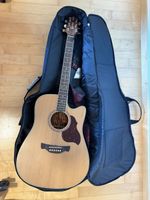 Crafter Akustikgitarre DE7/N mit Marshall MG15 Verstärker