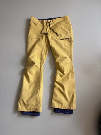 Roxy Snowboard Trousers - Light Yellow - Size L - Ladies