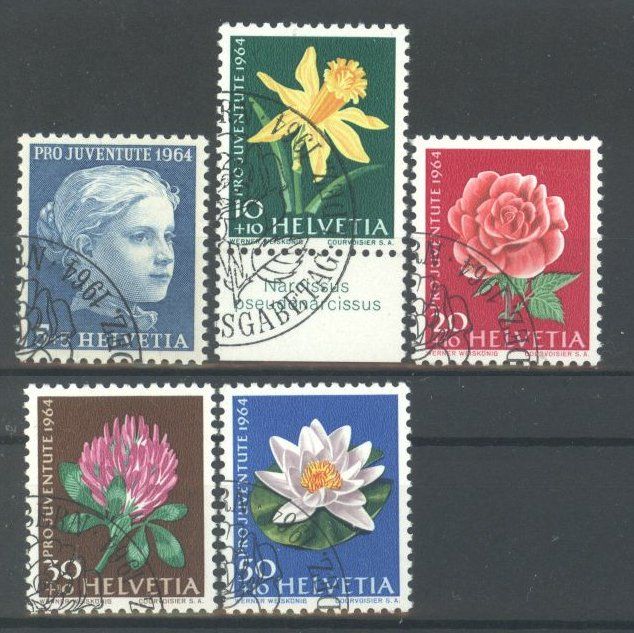 Alle Briefmarken: 1964, Pro Juventute, ET – Gebraucht aus Willisau von Vollstempel