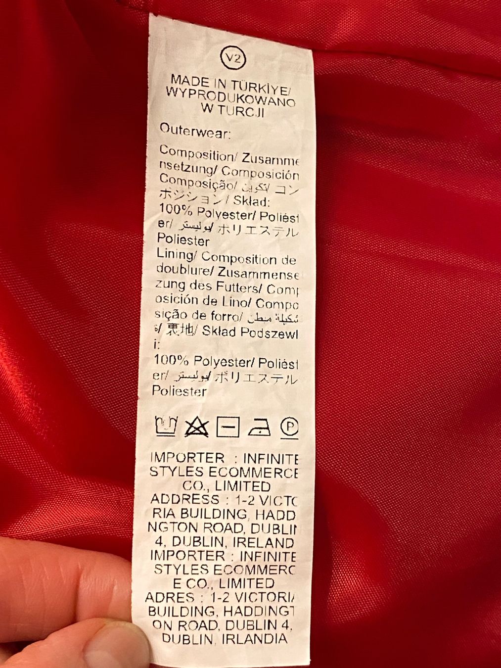 Completi & Tailleur: Roter Anzug, neu – Nuovo (secondo la descrizione) da Triesen venduto da vla_z6rh 3