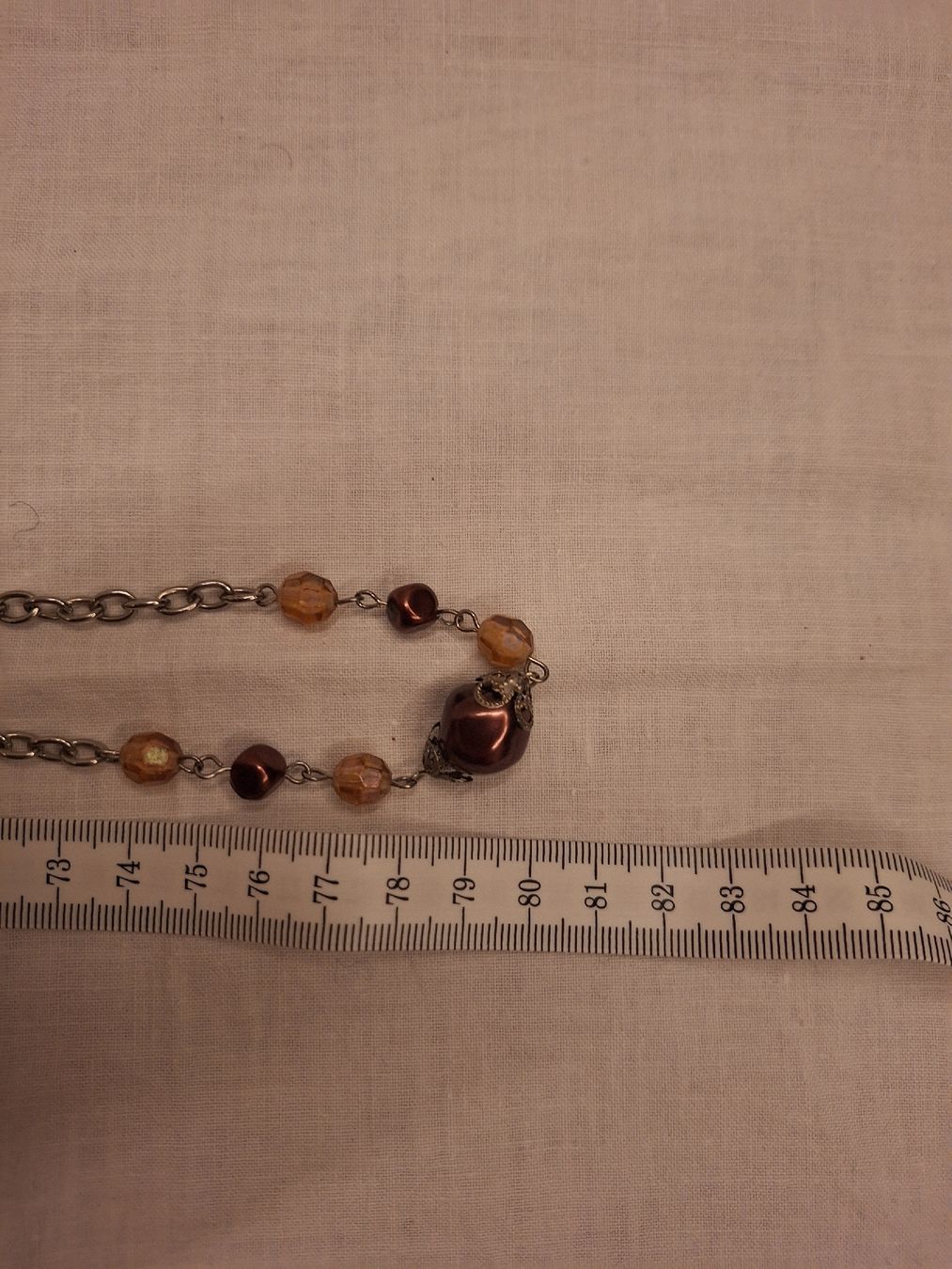 Catenine: Halskette mit Perlen 80cm lang – Nuovo (secondo la descrizione) da Uettligen venduto da rou_5p7t 2