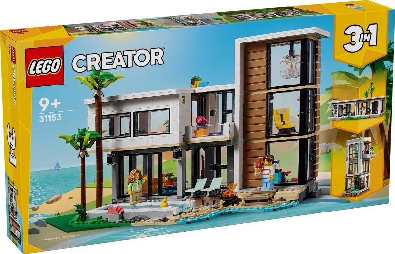 Lego Kit di costruzioni: LEGO Creator 31153 Modern House – Nuovo e nell'imballaggio originale da Basadingen venduto da NekoBricks