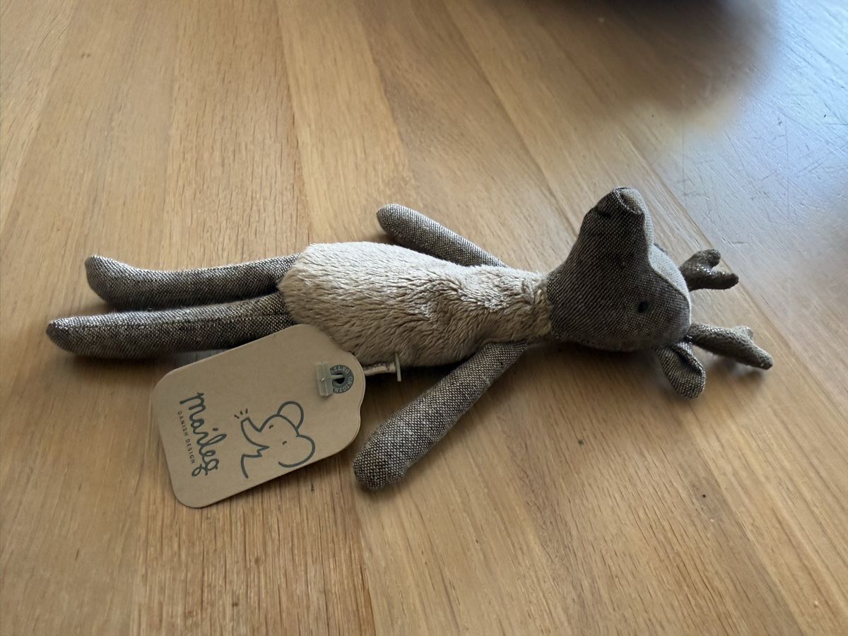 Maileg Giocattoli: NEW Maileg Reindeer plushie – Nuovo e nell'imballaggio originale da Genève venduto da hai_2rp8 2