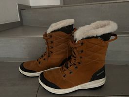 Quechua Winter Schnür Stiefel braun gefüttert - Grösse (40)