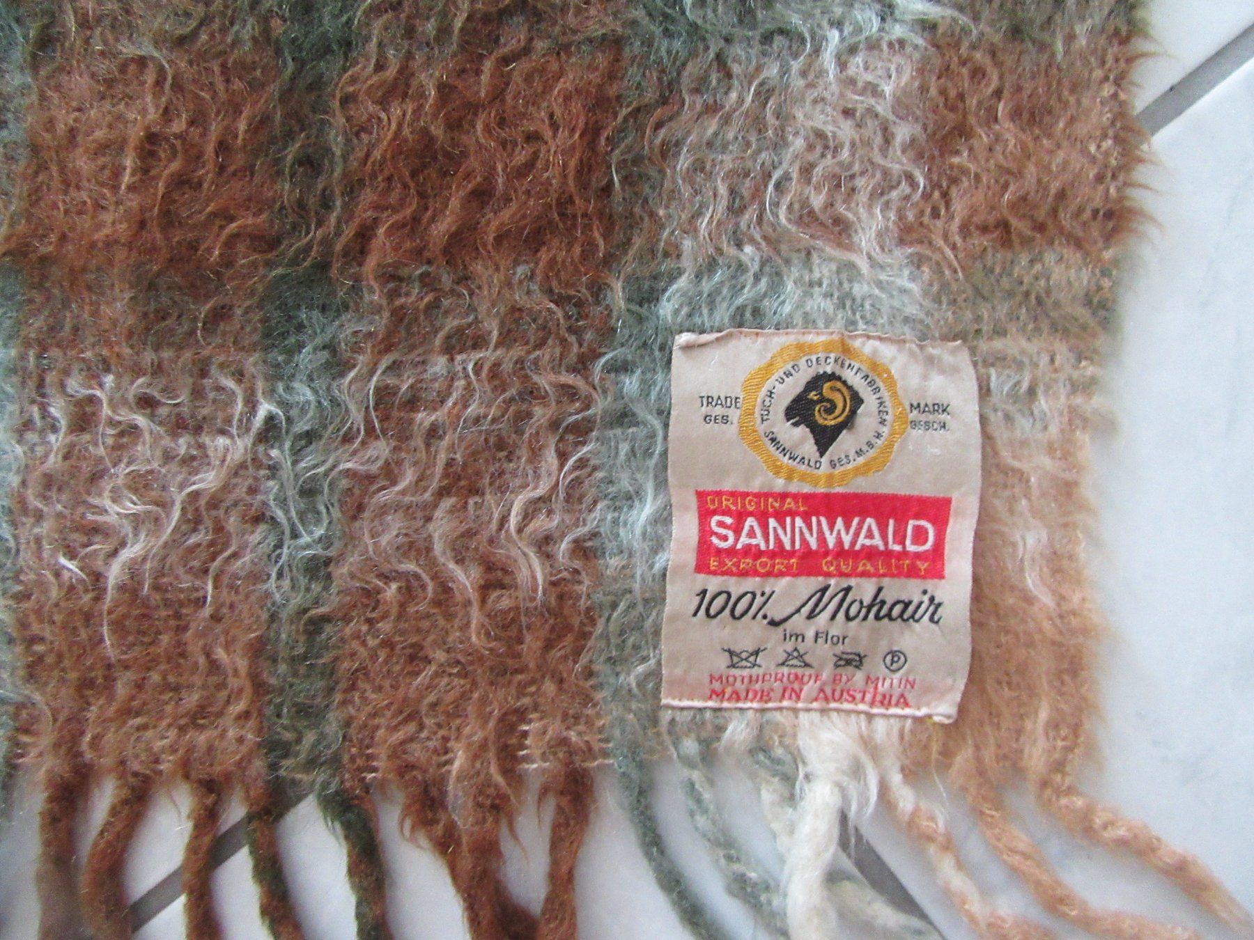 Decken: kuschelige Wolldecke, original Sannwald – Neu (gemäss Beschreibung) aus Mels von Sandylein 1