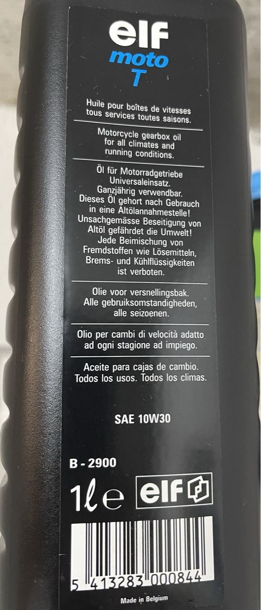 Oli & Additivi: 1 Liter Getriebeöl 10-30W Elf – Nuovo e nell'imballaggio originale da Pieterlen venduto da hugo.fuchs 1