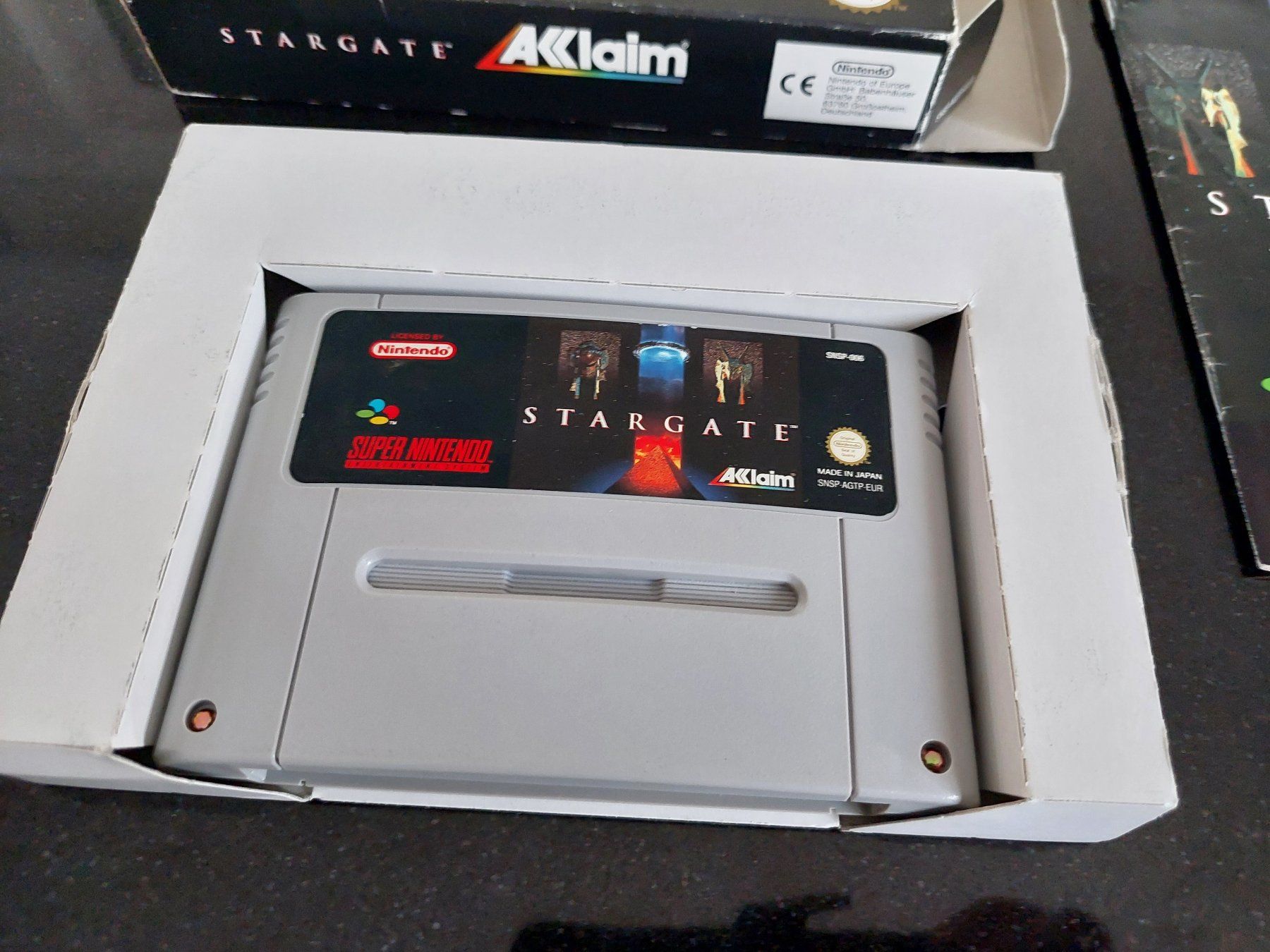 Nintendo Giochi: STARGATE (PAL) - SUPER NINTENDO – Usato da Spiegel b. Bern venduto da Natix 5
