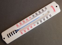 Bier Brauerei EICHHOF Luzern Bierkeller Thermometer Metall