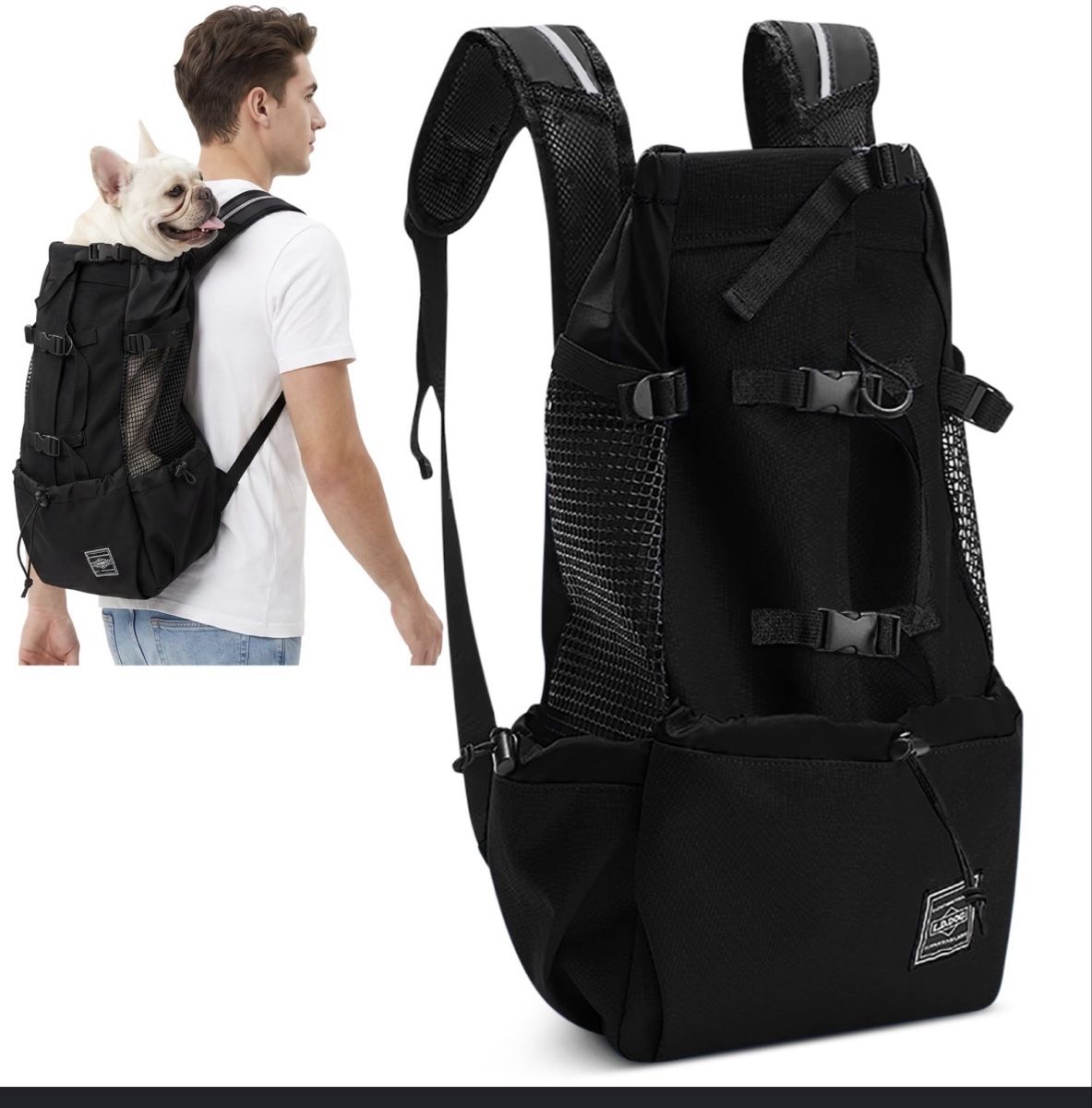 Zaini: Hunderucksack L.D.DOG schwarz Neu – Nuovo (secondo la descrizione) da Buochs venduto da PAT_6969