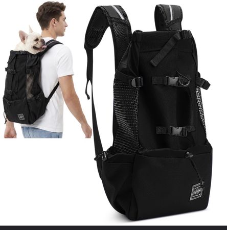 Hunderucksack L.D.DOG schwarz Neu