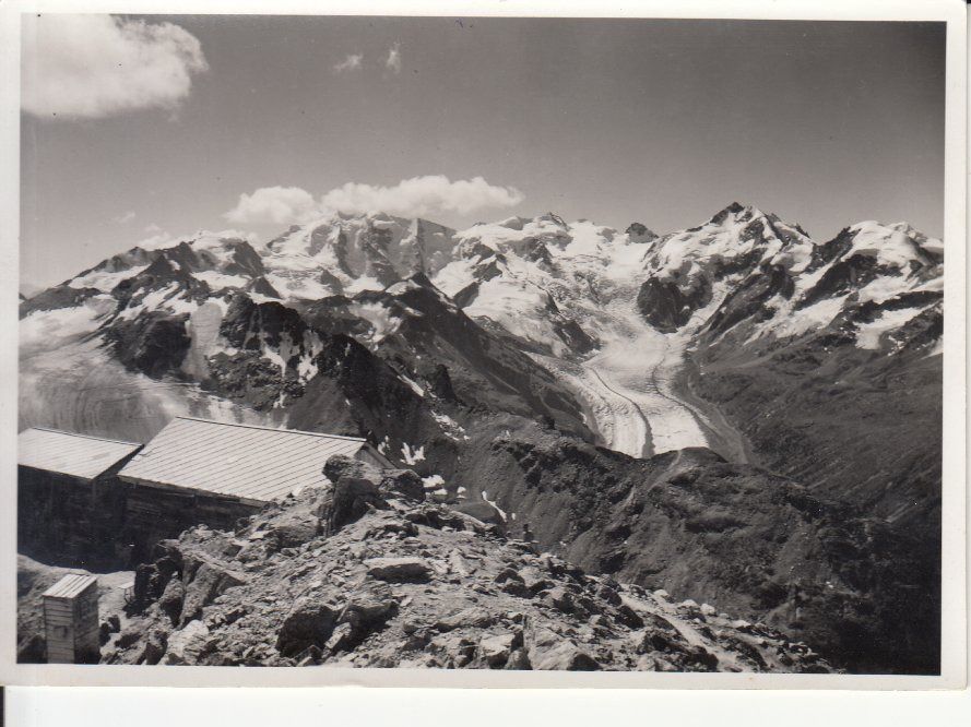 Cartoline postali: Piz Languard ca. 1945 – Usato da Bürglen TG venduto da StampGraf