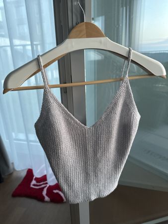 Top Strick Damen V-Ausschnitt Sommer neuwertig