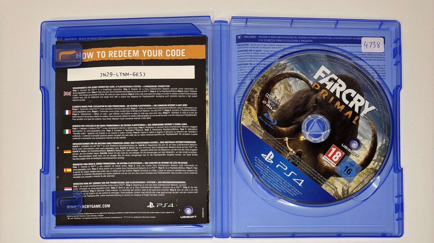 Giochi: PS4 - Far Cry Primal – Usato da Allschwil venduto da Bullach 1