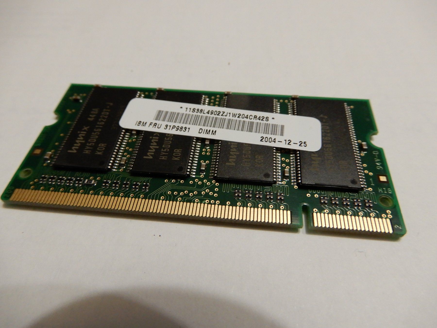 256 DDR 333MHz CL2.Ram zu IBM ThinkPad Laptop PC2700S-25330 (Gebraucht ...