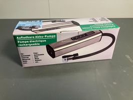 neue aufladbare mini Akku Pumpe/Kompressor ab 1.-