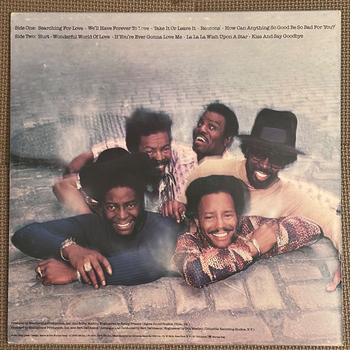 Vinyles: LP - The Manhattans - The Manhattans – D'occasion à Breganzona par Onairda75 1