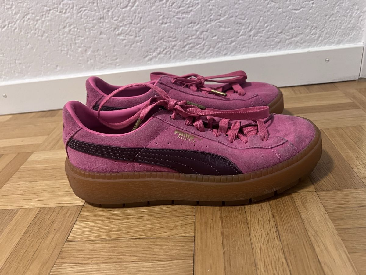 Puma Scarpe da donna: Puma Plateau Sneaker, Grösse 38.5 – Usato da Winterthur venduto da ell_22rh 1
