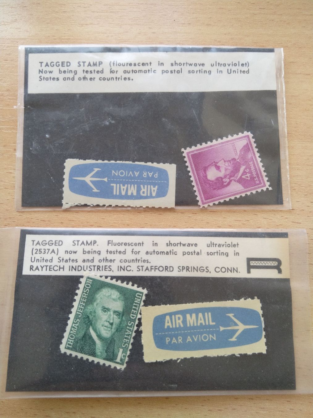 Tutti i francobolli: Zwei Briefmarken Usa – Usato da Speicherschwendi venduto da papaheyer