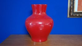 Grosse vintage Kunststoffvase aus den 70/80er Jahren