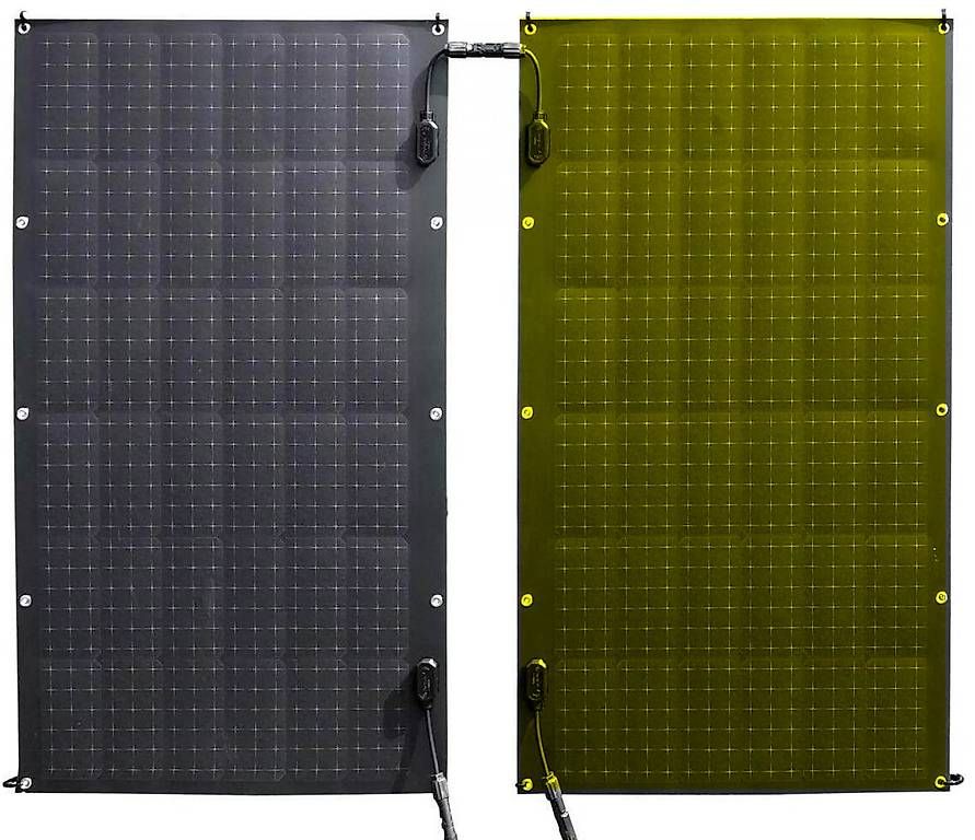 Dispositivi a energia solare: Solarpanel 105 Watt aus Set Technaxx TX-270 – Usato da Richterswil venduto da Alex2600