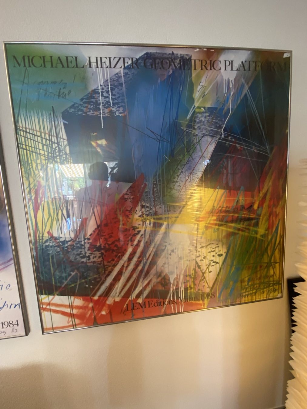 Poster & Bilder: Seltene Michael Heizer Plakatbilder – Gebraucht aus Bremgarten AG von Wilhelmr