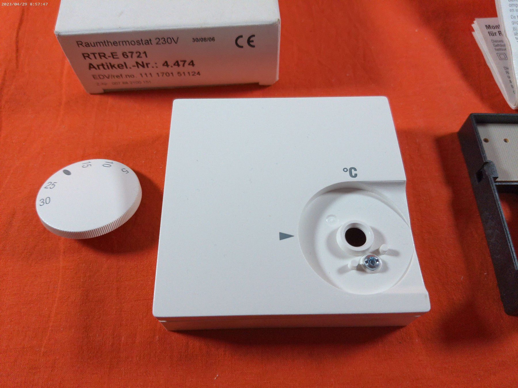 Misurare: Raumthermostad - Regler RTR - E 672 – Nuovo e nell'imballaggio originale da Oftringen venduto da shoptwotrade 7