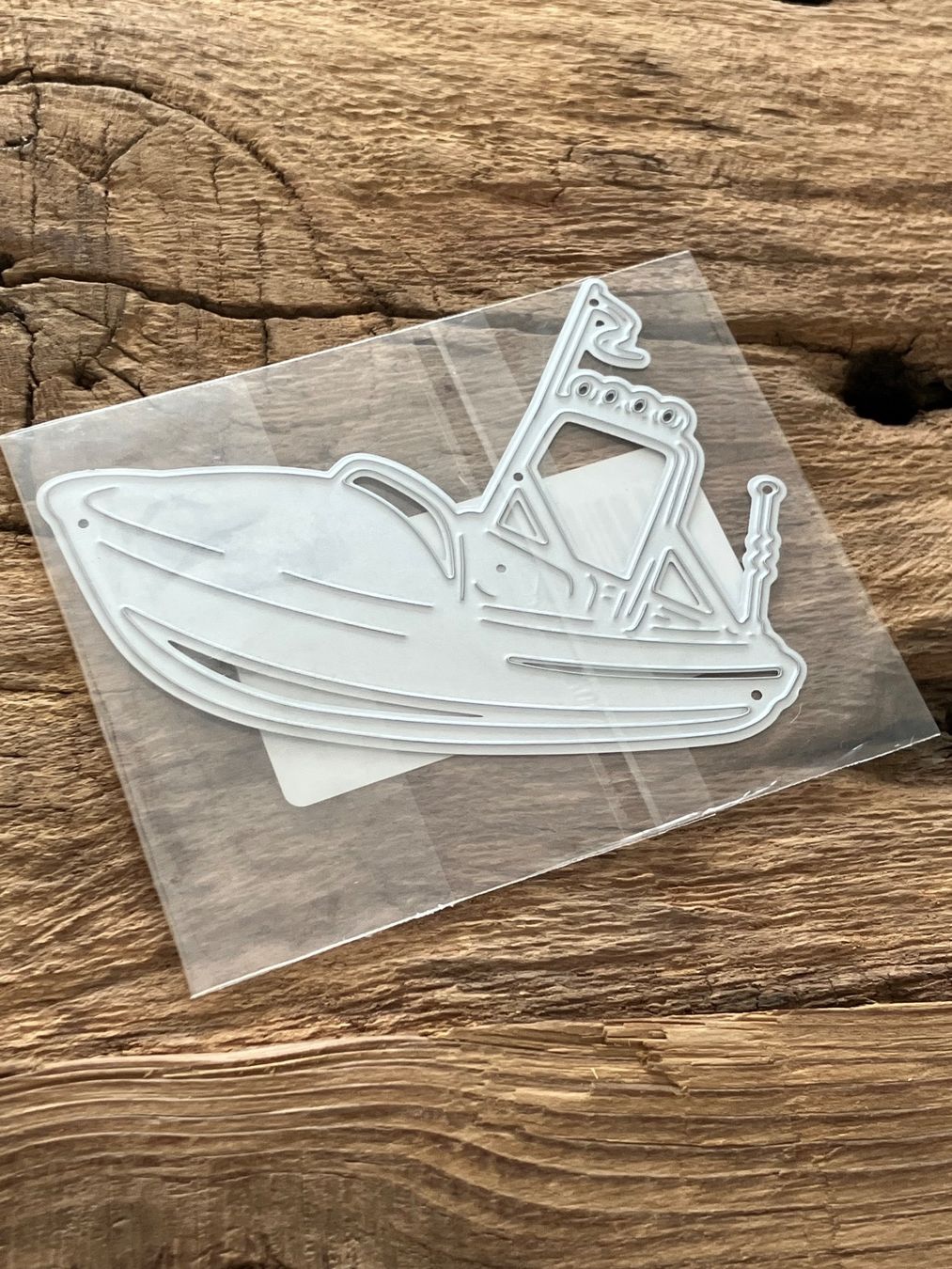 Sciablone: Neue Stanzschablone Motorboot – Nuovo e nell'imballaggio originale da Effretikon venduto da wenuss 1