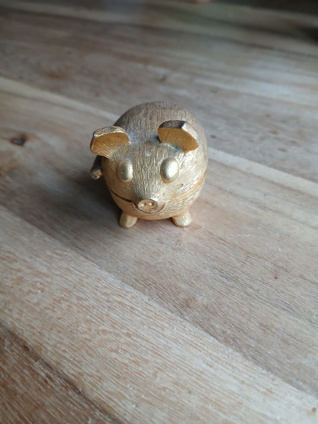 Portagioie: Golden Pig Trinket Box small  – Usato da Dübendorf venduto da LoRi-2026