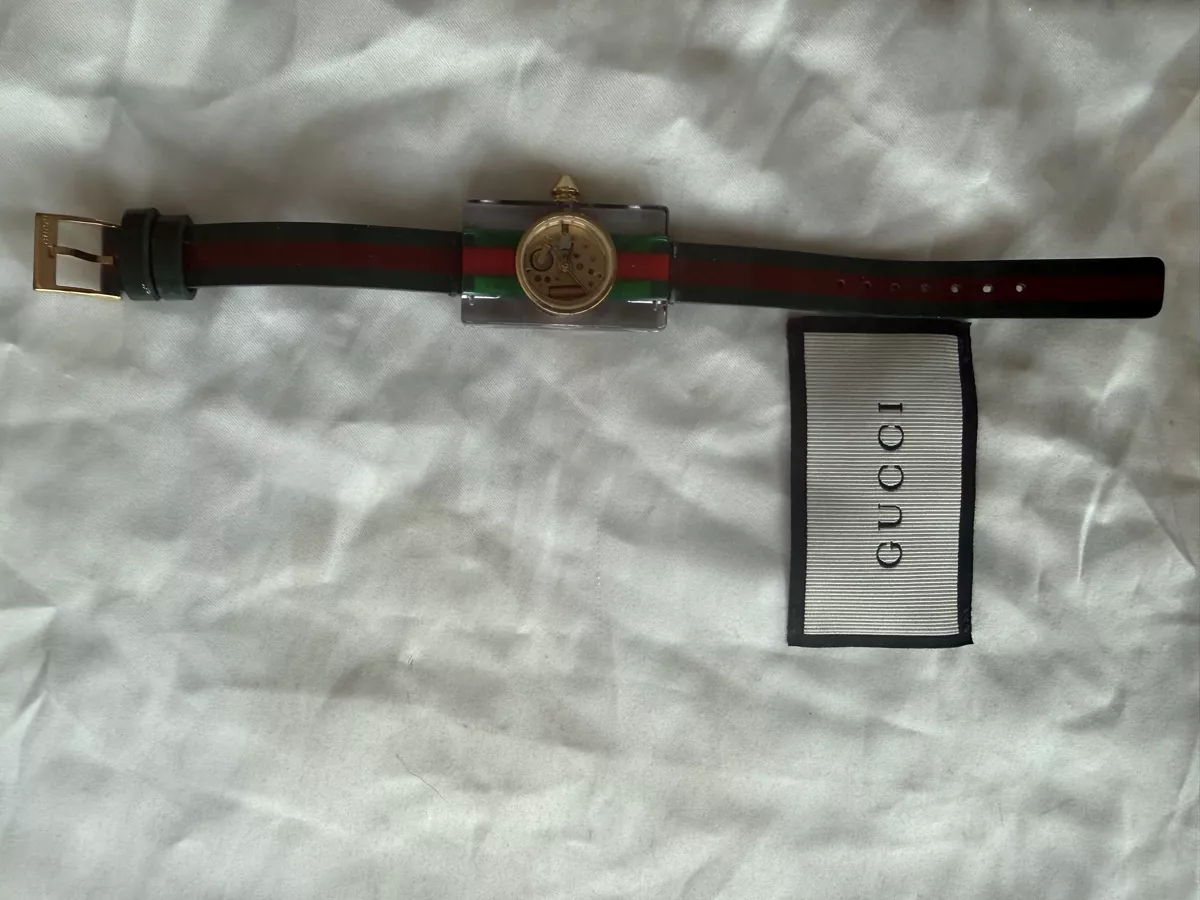 Gucci Uhren: Gucci plexiglass watch – Neu (gemäss Beschreibung) aus Bern von sab_j69p 1