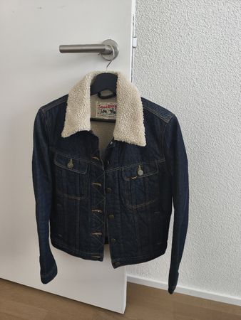 Lee Storm Rider Jacke dunkelblau Grösse S guter Zustand
