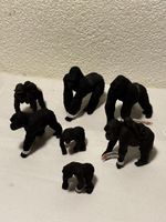 Figuren 8x Schleich 1x Ravensburger- 10 Affen
