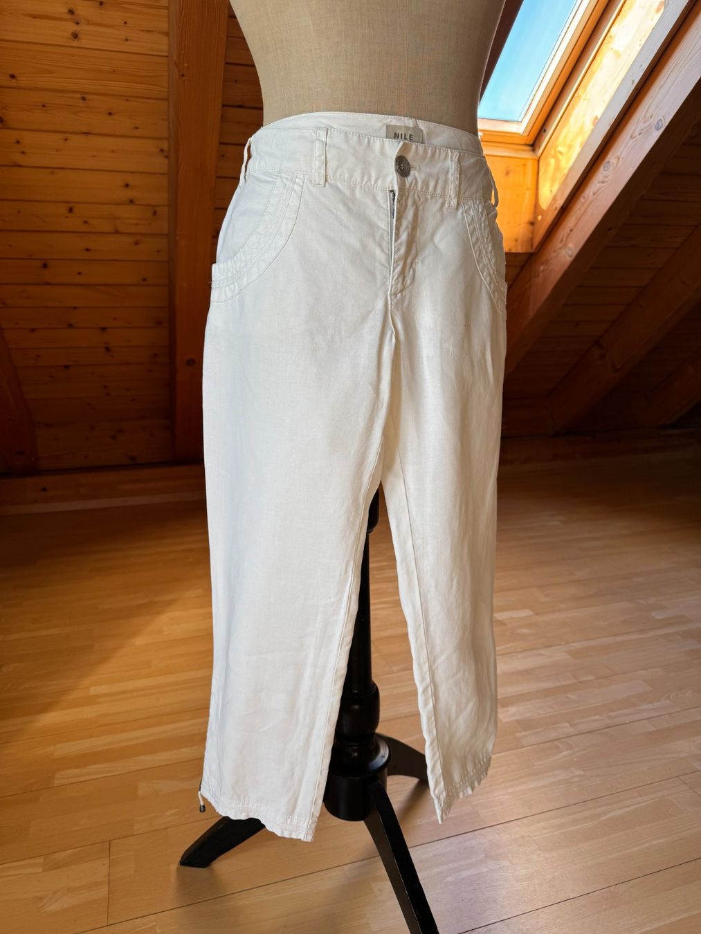 Nile Pantalons: Sommer-Leinenhose Nile – Neuf (Voir description) à Stäfa par Mofi8712