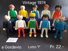 Playmobil vintage, 1974, lotto "l"