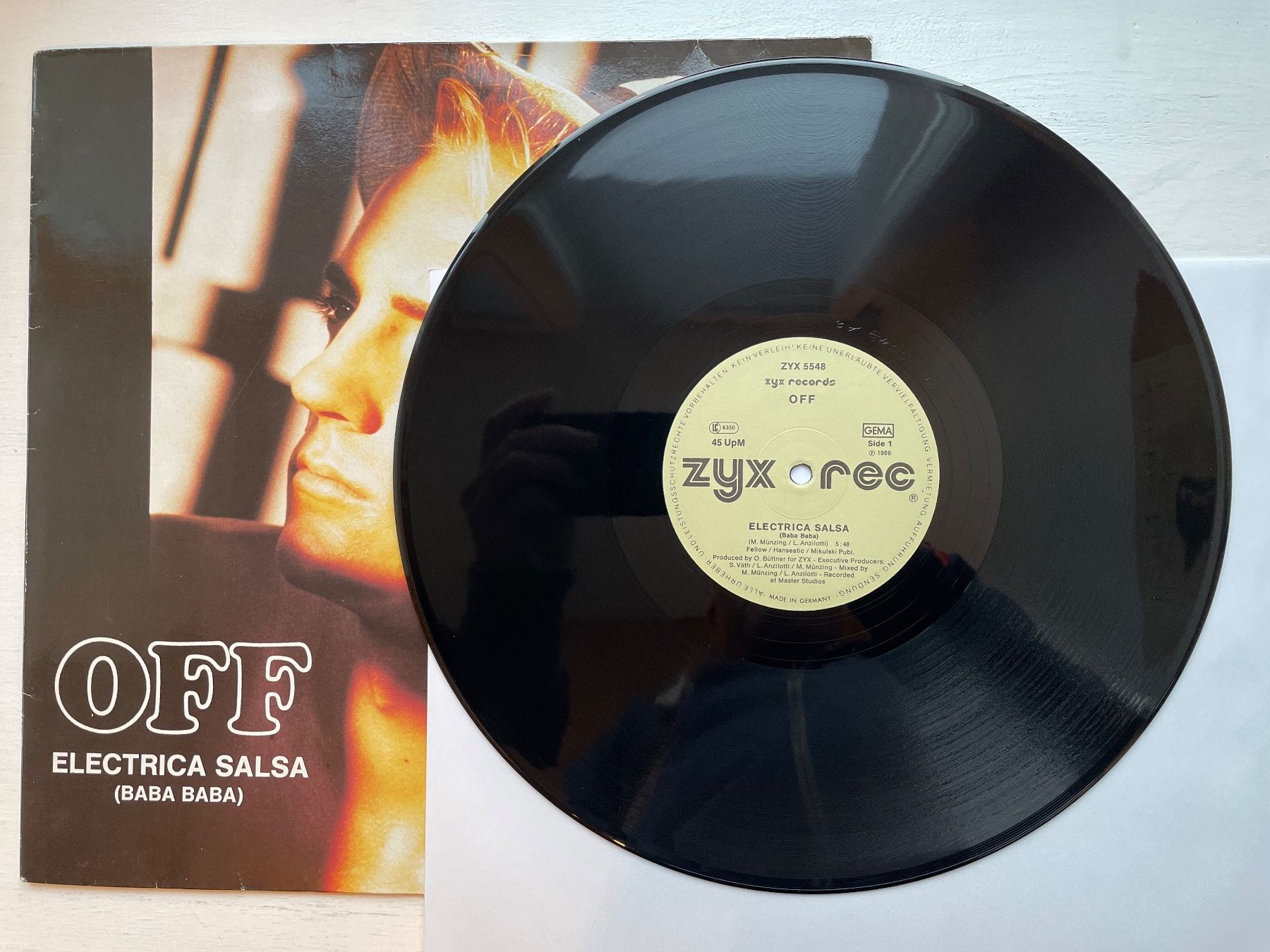Schallplatten: OFF - Electrica Salsa (Baba Baba) - 12" Maxi, 1986 – Gebraucht aus Zürich von Andy_t71 2