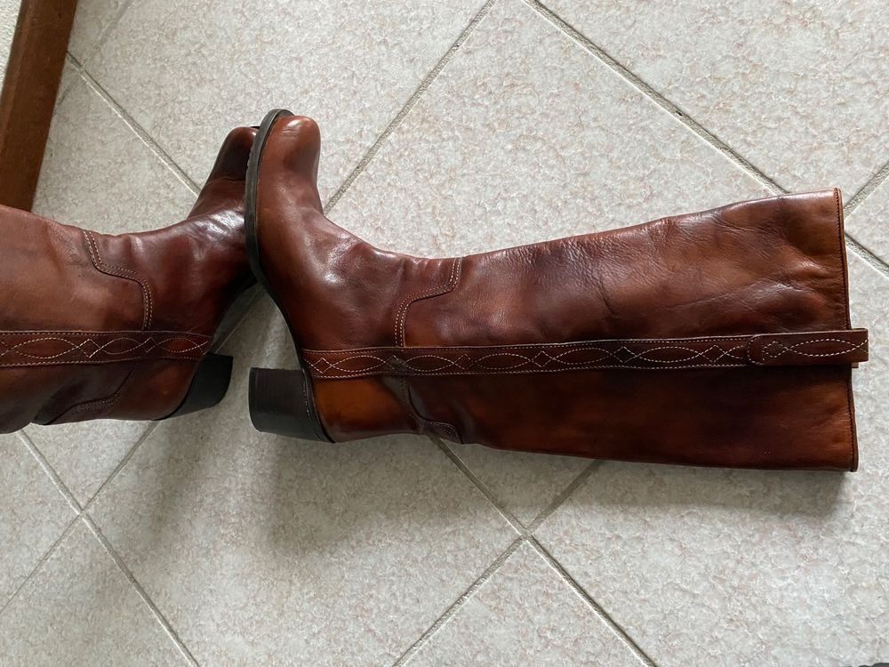 Bagatt Scarpe da donna: Bagatt Lederstiefel Gr. 39 – Usato da Baar venduto da SunshineMax1 1