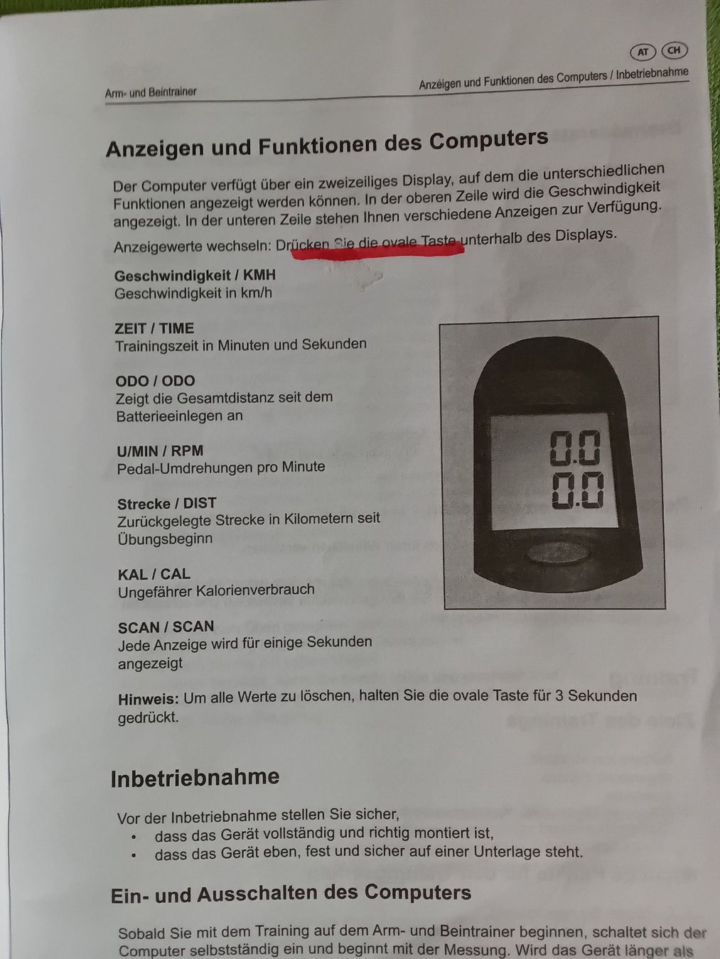 Hometrainer: Arm- und Beintrainer mit Computer – Neu (gemäss Beschreibung) aus Erlach von Tobago25 2