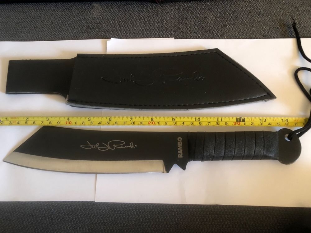 JAGDMESSER RAMBO Messer John 1 Und 2 Set Signature Edition ANGEBOT