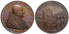 Rom, Johannes XXIII, Medaille 1963, Balzan