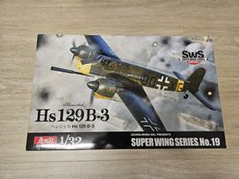 Bausatz Henschel Hs 129 B-3 1/32 Super Wing Series SWS19
