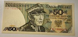 Polen 50 Zlotych 1986 Neuwertig