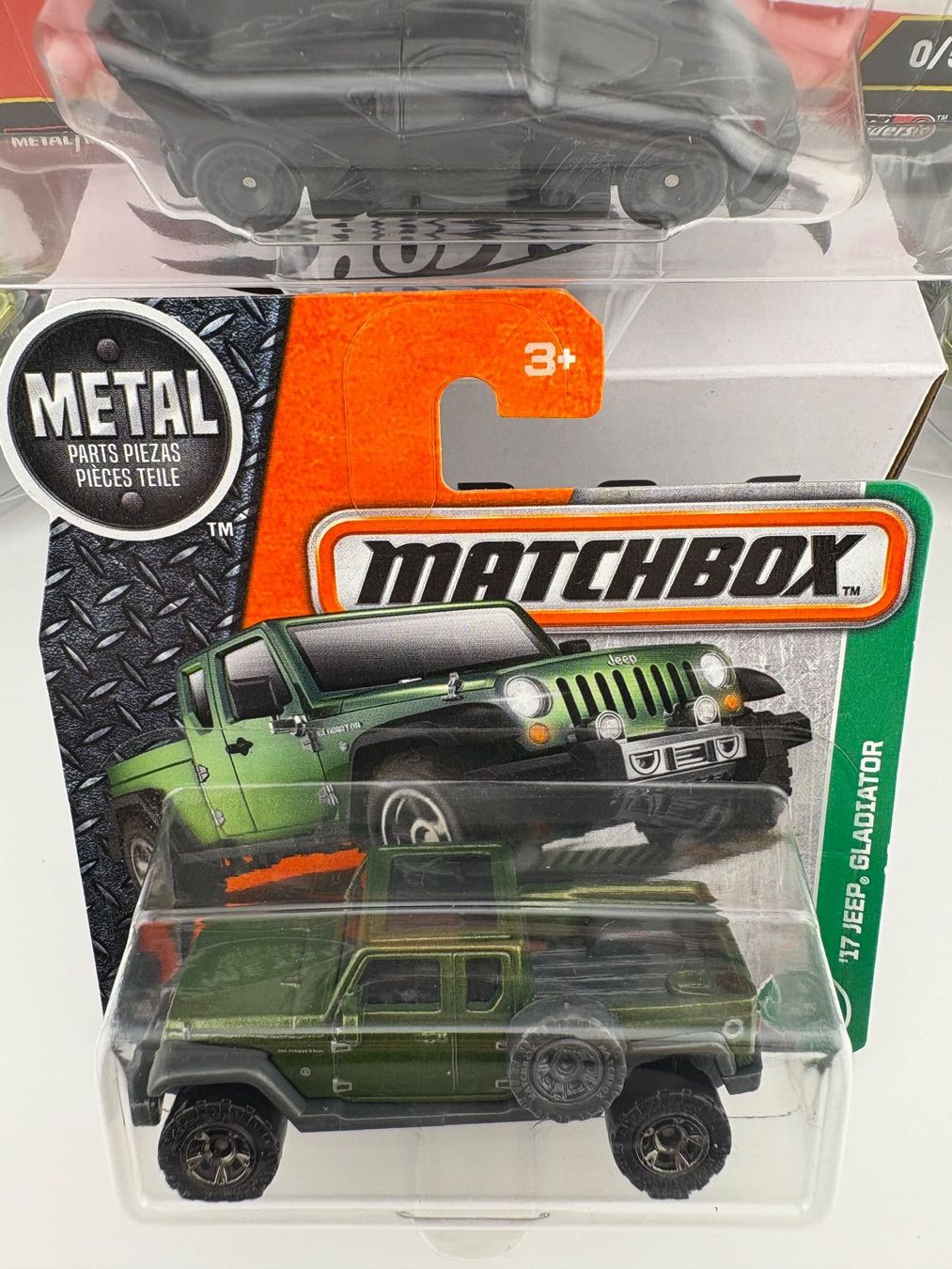 Matchbox Modellini d'auto: Matchbox 17 Jeep Gladiator - 2017 - 92/125 – Nuovo e nell'imballaggio originale da Flawil venduto da HeisseReifen 1