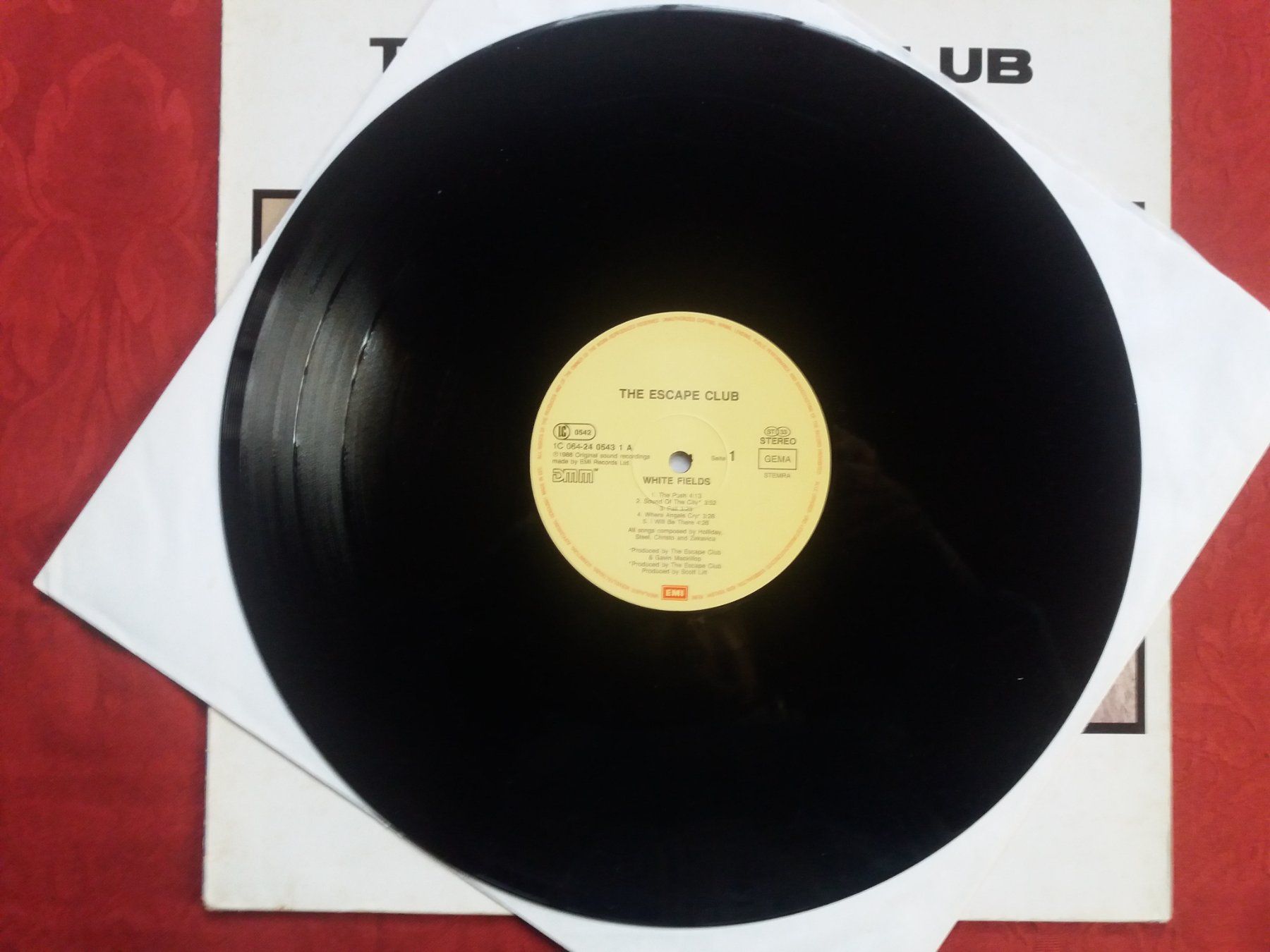 Schallplatten: LP (The Escape Club) White Fields – Gebraucht aus Meyrin von toutatis 2