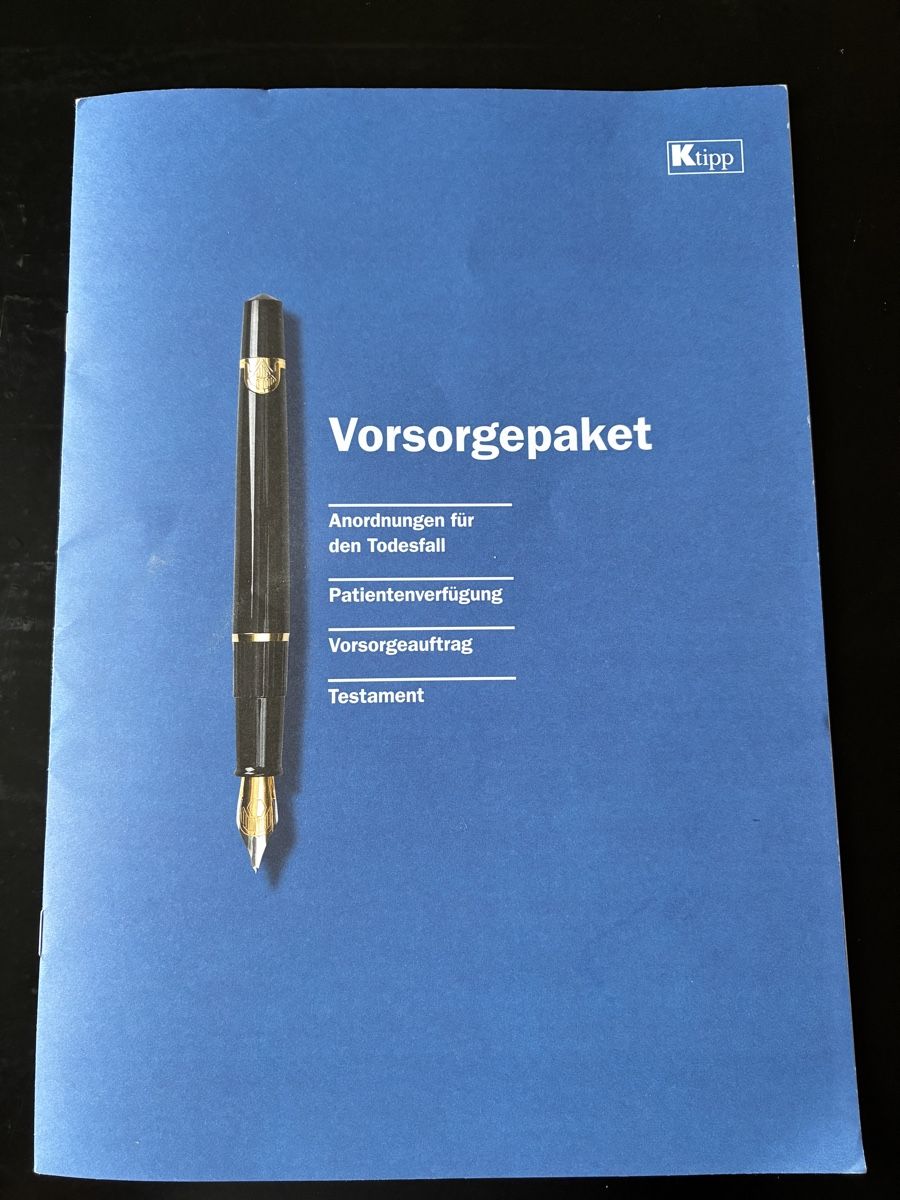 Livres: K-Tipp Vorsorgepaket – Neuf (Voir description) à Zürich par mortimer3