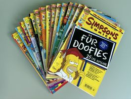 15 x Simpsons Comics (Ausgaben zwischen 25 und 43)