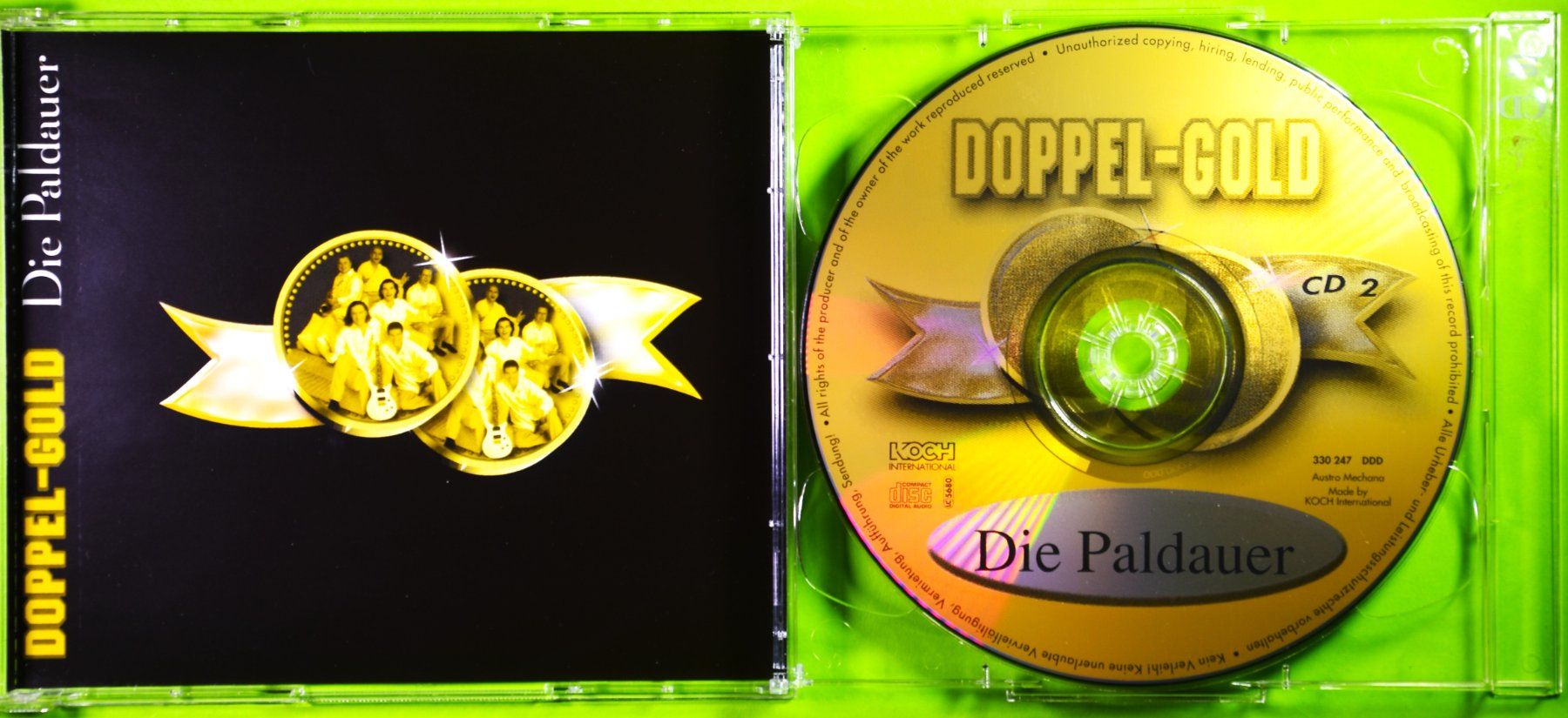 CD: DIE PALDAUER / DOPPEL - GOLD / 2 CD-BOX- WUNDERSCHÖNES ALBUM – Nuovo (secondo la descrizione) da Luzern venduto da piro12 3