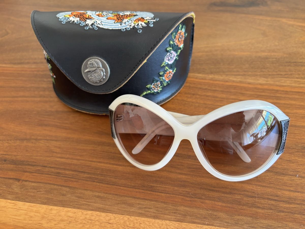 Ed Hardy Occhiali & Lenti: Sonnenbrille Ed Hardy Glitzer – Usato da Winterthur venduto da san_wd8j 1