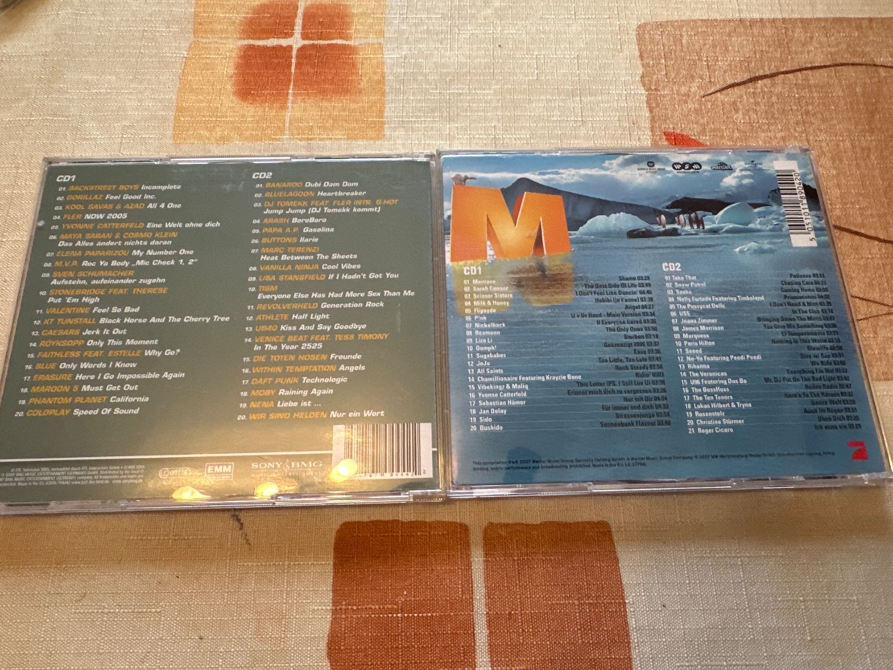 CD: Just the Best Vol. 52 & Mega Hits 2007 – Usato da Schaffhausen venduto da D-MAC 1